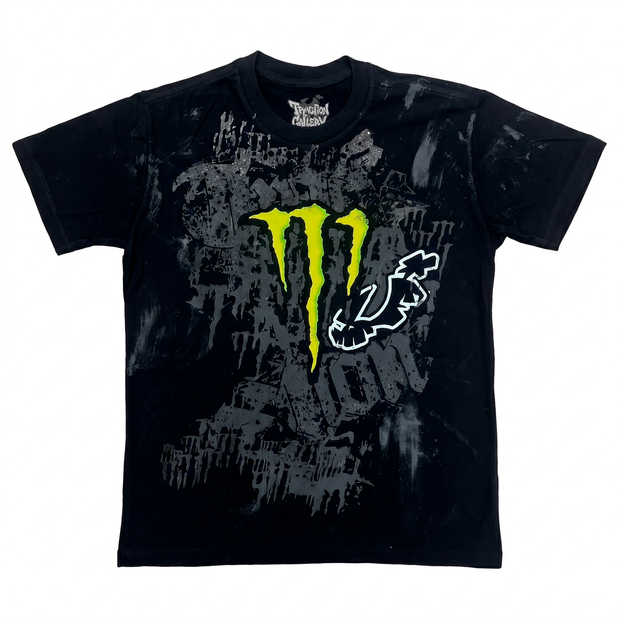 (PRÉ VENDA) CAMISETA REGULAR “TRACTION FOKS ENERGY” RELEITURA Monstro não nos processe por favor