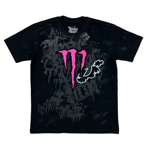 (PRÉ VENDA) CAMISETA REGULAR “TRACTION FOKS ENERGY” RELEITURA Monstro não nos processe por favor