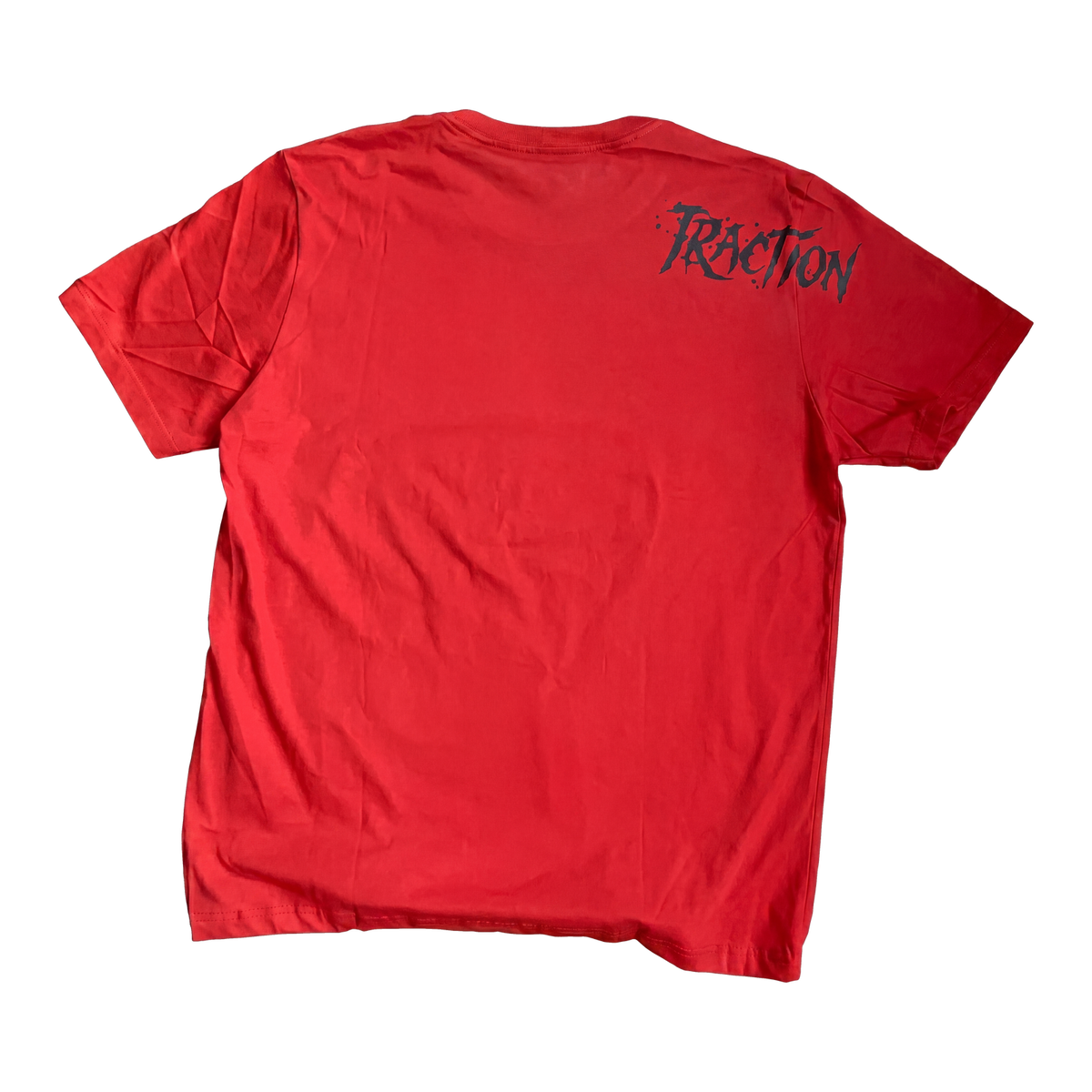 CAMISETA REGULAR “RED RAGE” RELEITURA ARCHAIC ALGODÃO PENTEADO (mais ou menos cópia)