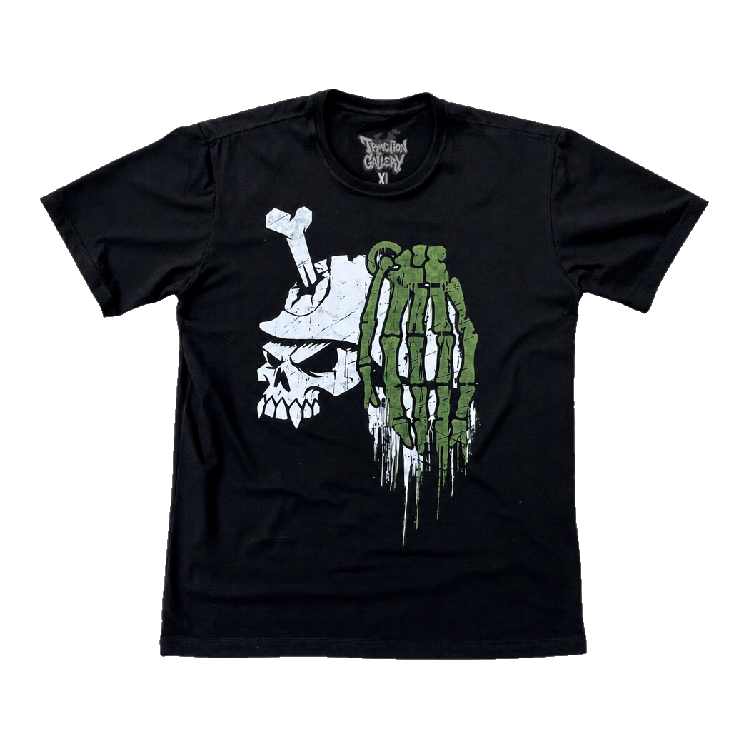 CAMISETA REGULAR “GRANADES & BONES”
