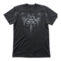 CAMISETA REGULAR TWIN SKULLS