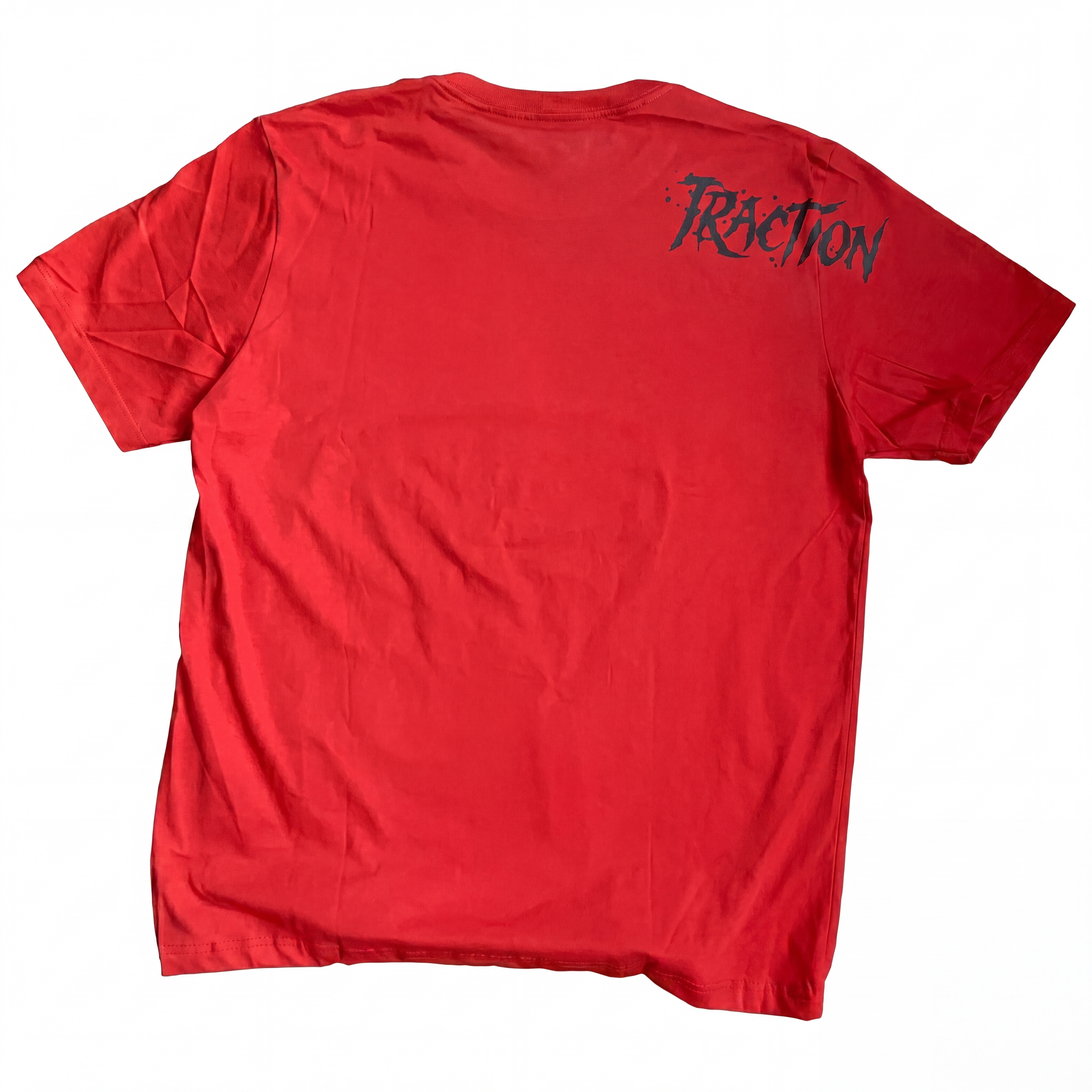 CAMISETA REGULAR “RED RAGE” RELEITURA ARCHAIC ALGODÃO PENTEADO (mais ou menos cópia)