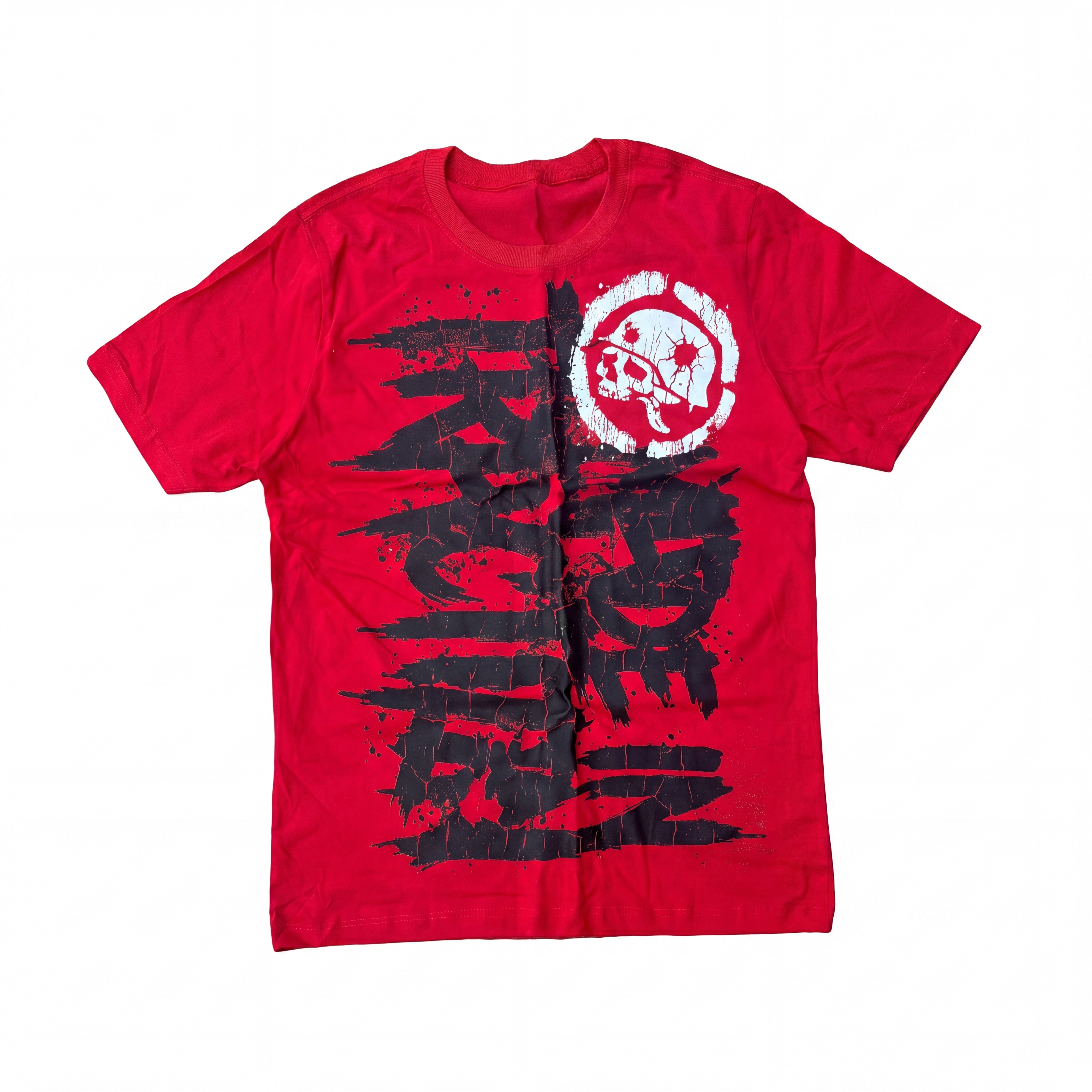 CAMISETA REGULAR “MADE IN TRACTION” RELEITURA METAL MULISHA ALGODÃO PENTEADO (AUTENTICA)